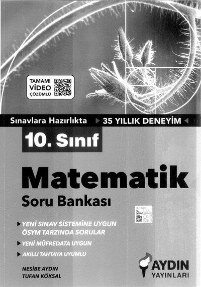 MATEMATİK SORU BANKASI 35 YILLIK DENEYİM FotokoPink