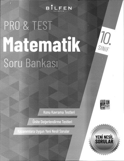 PRO & TEST MATEMATİK SORU BANKASI