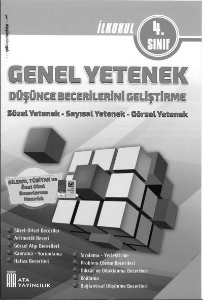 GENEL YETENEK DÜŞÜNCE BECERİLERİNİ GELİŞTİRME FotokoPink