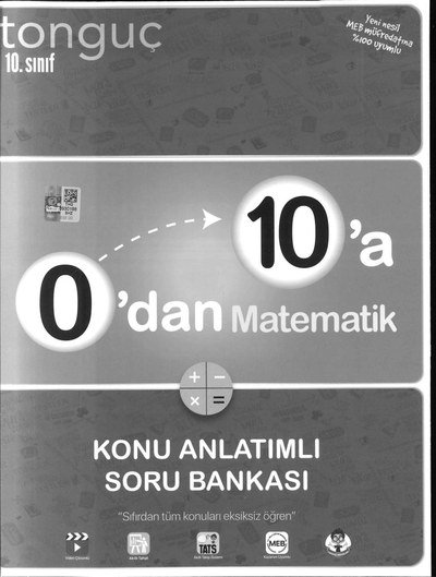 0'DAN 10'A MATEMATİK KONU ANLATIMLI SORU BANKASI FotokoPink
