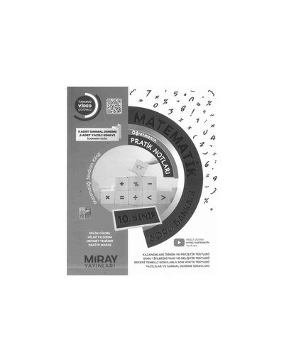 MATEMATİK ÖĞRETMENİN PRATİK NOTLARI SORU BANKASI FotokoPink