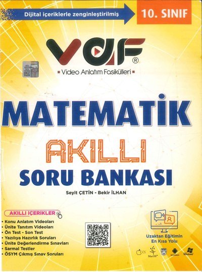 MATEMATİK AKILLI SORU BANKASI VAF FotokoPink