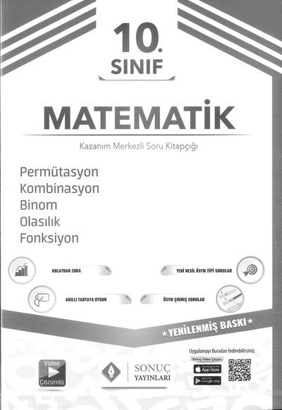 MATEMATİK KAZANIM MERKEZLİ SORU KİTAPÇIĞI FotokoPink