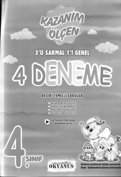 KAZANIM ÖLÇEN 4 DENEME FotokoPink