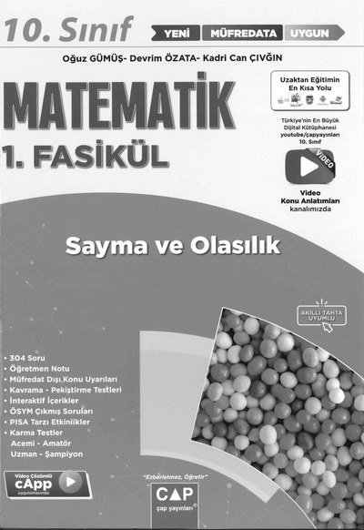 MATEMATİK 1 .FASİKÜL SAYMA VE OLASILIK FotokoPink