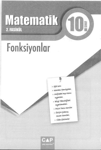 MATEMATİK 2. FASİKÜL FONKSİYONLAR FotokoPink