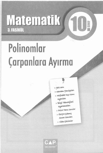 MATEMATİK 3. FASİKÜL POLİNOMLAR ÇARPANLARA AYIRMA FotokoPink