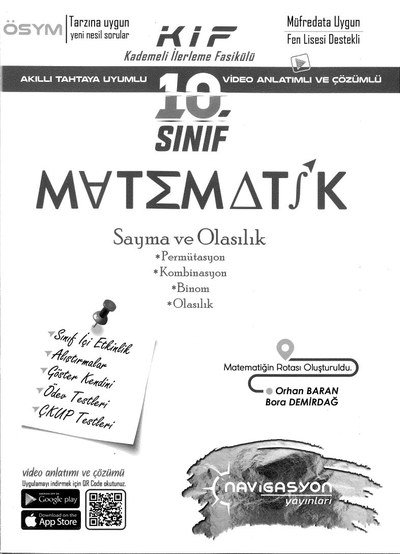 MATEMATİK SAYMA VE OLASILIK