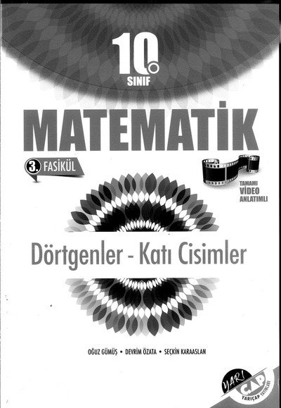 MATEMATİK 3. FASİKÜL DÖRTGENLER KATI CİSİMLER FotokoPink