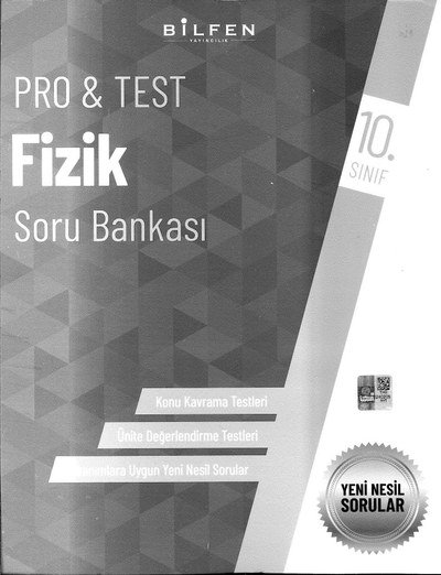 PRO & TEST FİZİK SORU BANKASI FotokoPink
