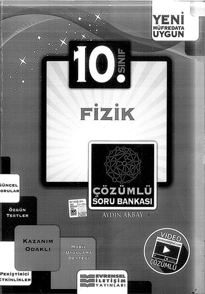 FİZİK SORU BANKASI YENİ MÜFREDATA UYGUN