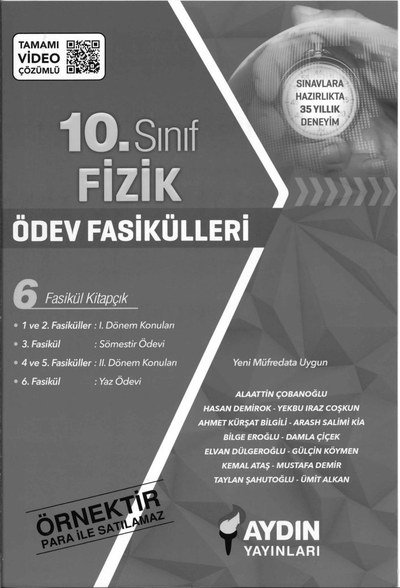 FİZİK ÖDEV FASİKÜLLERİ FotokoPink