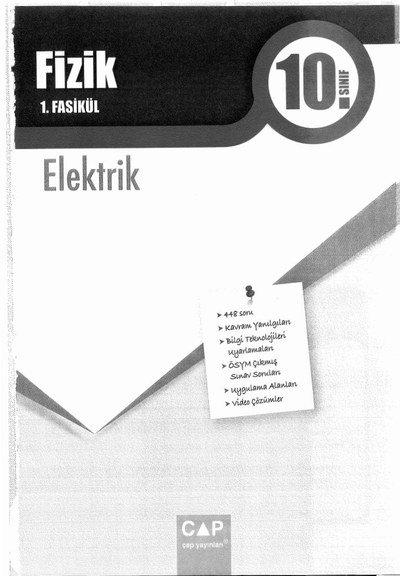FİZİK 1. FASİKÜL ELEKTRİK FotokoPink