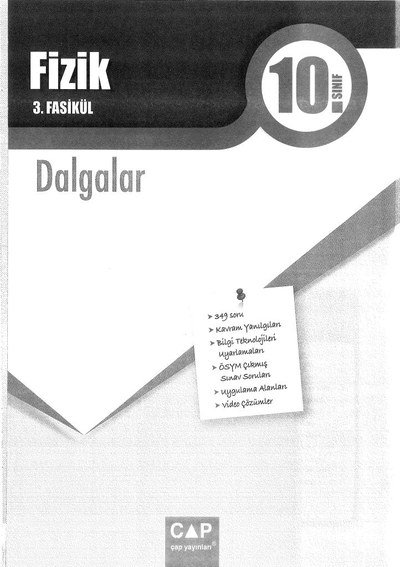 FİZİK 3. FASİKÜL DALGALAR