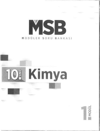 MODÜLER SORU BANKASI KİMYA GÜNCELLENMİŞ BASKI FotokoPink