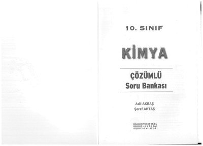 KİMYA ÇÖZÜMLÜ SORU BANKASI FotokoPink