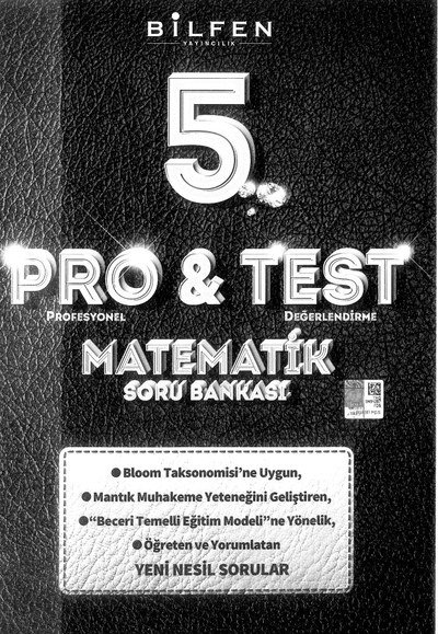 PRO & TEST MATEMATİK SORU BANKASI FotokoPink
