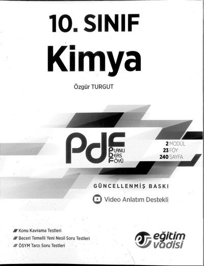 KİMYA PLANLI DERS FÖYÜ FotokoPink