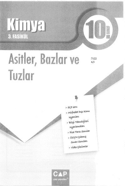 KİMYA 3. FASİKÜL ASİTLER BAZLAR VE TUZLAR FotokoPink
