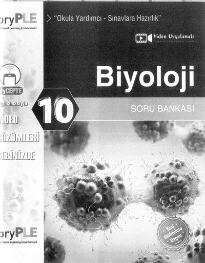 BİYOLOJİ SORU BANKASI VİDEO ÇÖZÜMLÜ FotokoPink