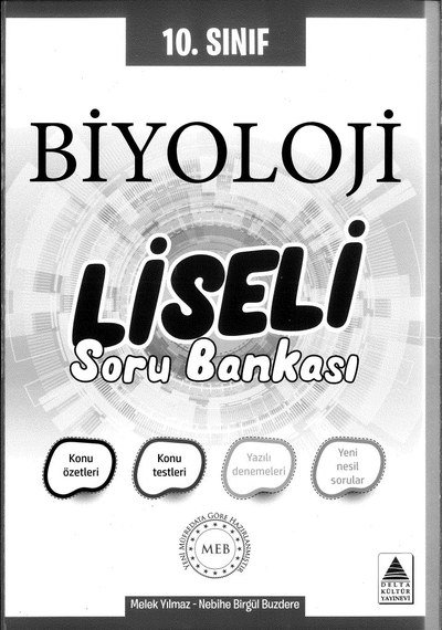 BİYOLOJİ LİSELİ SORU BANKASI FotokoPink