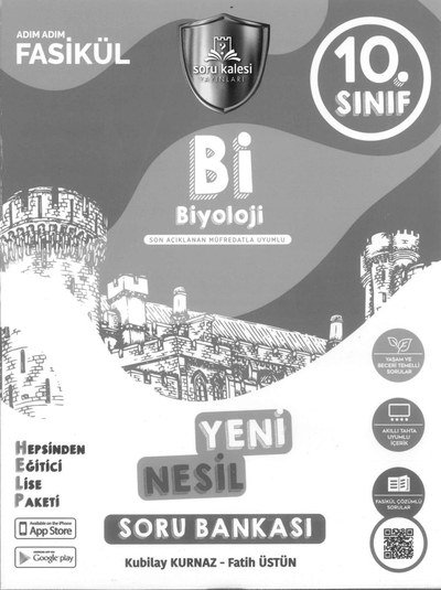 Bİ BİYOLOJİ YENİ NESİL SORU BANKASI ADIM ADIM FASİKÜL FotokoPink