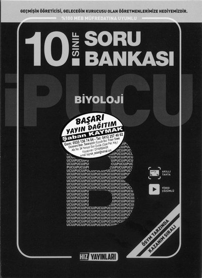 BİYOLOJİ SORU BANKASI FotokoPink