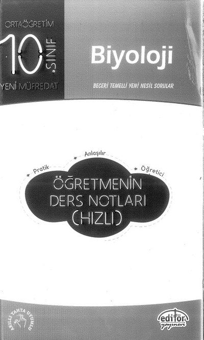 BİYOLOJİ ÖĞRETMENİN DERS NOTLARI (HIZLI) FotokoPink