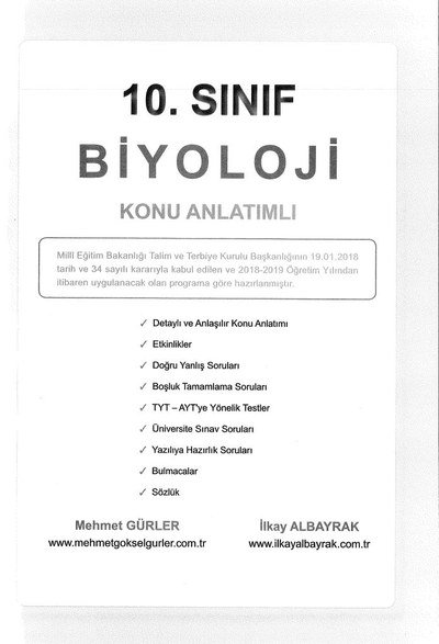 BİYOLOJİ KONU ANLATIMLI FotokoPink
