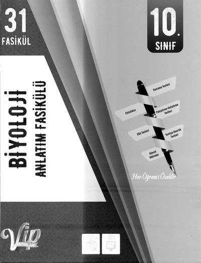 BİYOLOJİ ANLATIM FASİKÜLÜ 31 FASİKÜLÜ FotokoPink