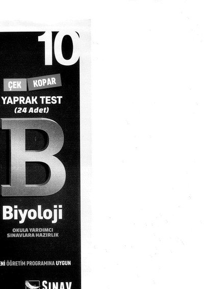 BİYOLOJİ OKUL YARDIMCI SINAVLARA HAZIRLIK YAPRAK TEST 24 ADET FotokoPink