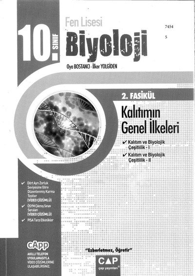 BİYOLOJİ 2. FASİKÜL KALITIMIN GENEL İLKELERİ FotokoPink