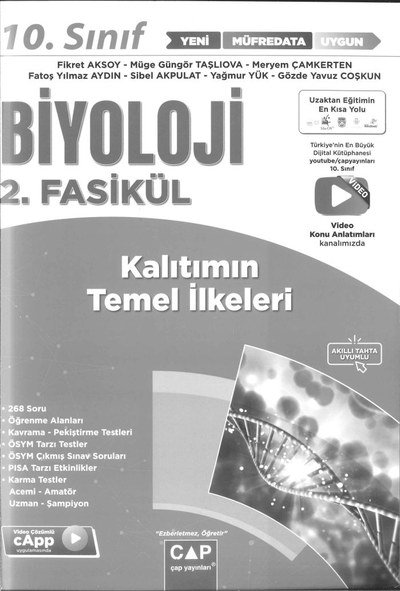 BİYOLOJİ 2. FASİKÜL KALITIMIN GENEL İLKELERİ FotokoPink
