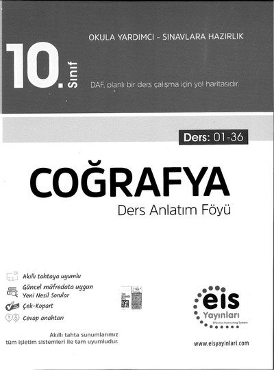 COĞRAFYA DERS ANLATIM FÖYÜ OKULA YARDIMCI SINAVLARA HAZIRLIK FotokoPink