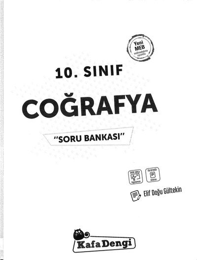 COĞRAFYA SORU BANKASI FotokoPink