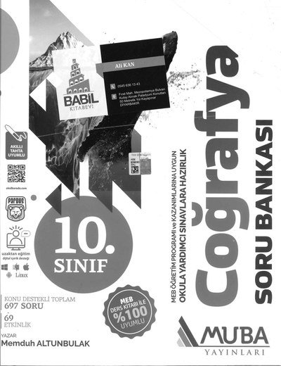 COĞRAFYA SORU BANKASI FotokoPink