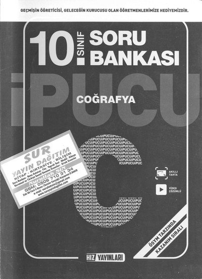 SORU BANKASI COĞRAFYA FotokoPink