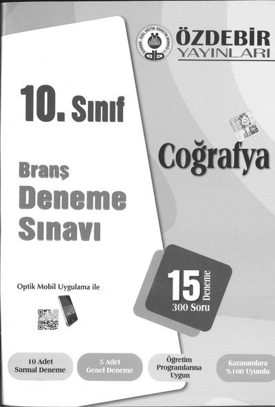 BRANŞ DENEME SINAVI COĞRAFYA 15 DENEME 300 SORU FotokoPink