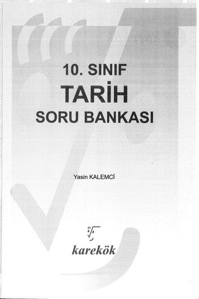 TARİH SORU BANKASI FotokoPink