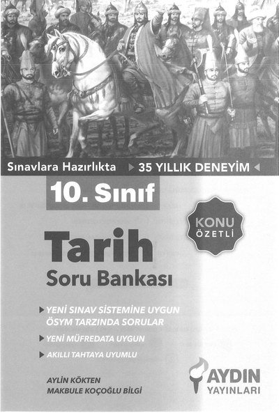 TARİH SORU BANKASI KONU ÖZETLİ FotokoPink
