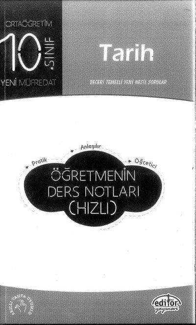 TARİH ÖĞRETMENİN DERS NOTLARI (HIZLI) FotokoPink