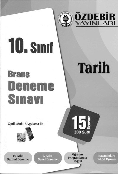 BRANŞ DENEME SINAVI TARİH 15 DENEME 300 SORU FotokoPink