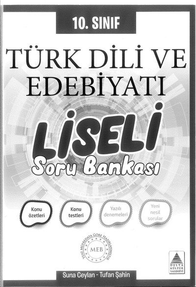 TÜRK DİLİ VE EDEBİYATI LİSELİ SORU BANKASI FotokoPink