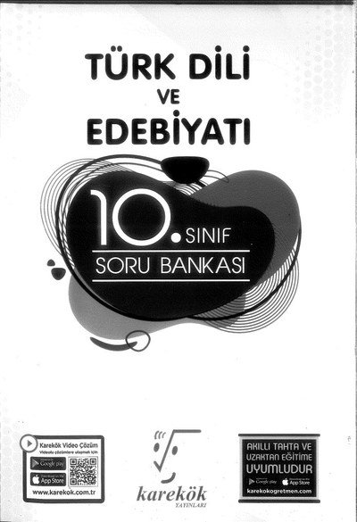 TÜRK DİLİ VE EDEBİYATI SORU BANKASI FotokoPink
