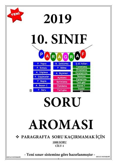 PARAGRAF SORU BANKASI 750 SORU FotokoPink