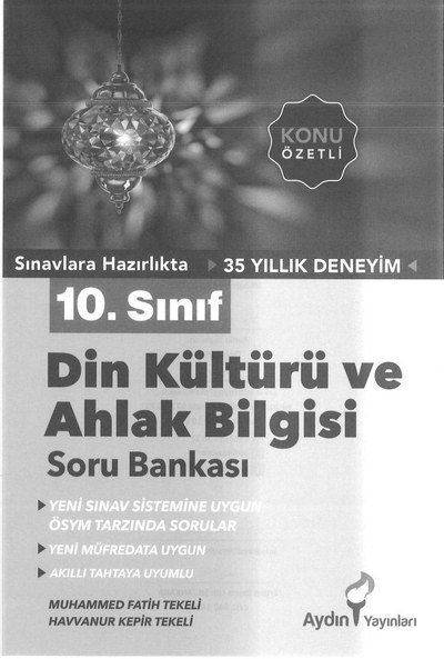 DİN KÜLTÜRÜ VE AHLAK BİLGİSİ SORU BANKASI FotokoPink