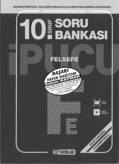 SORU BANKASI FELSEFE FotokoPink