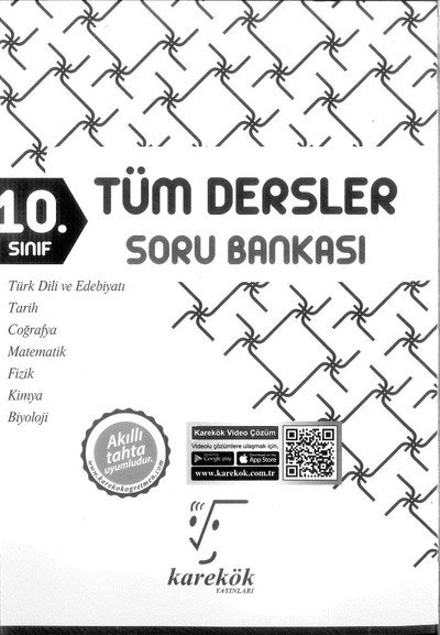 TÜM DERSLER SORU BANKASI FotokoPink