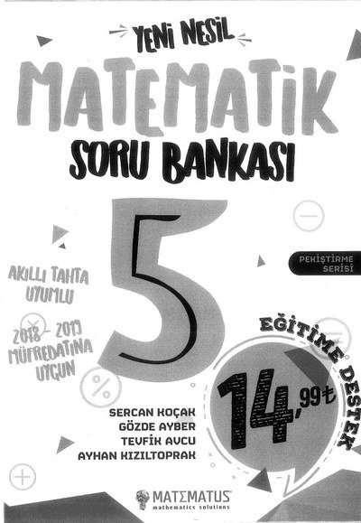 MATEMATİK SORU BANKASI FotokoPink