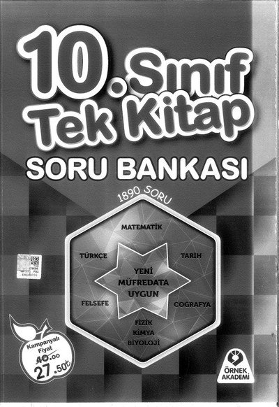 TEK KİTAP SORU BANKASI FotokoPink